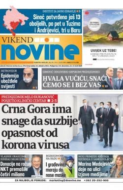 Dnevne novine - broj 2642, 28. mar 2020.