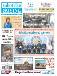 Nove Subotičke novine - broj 460, 13. jan 2026.