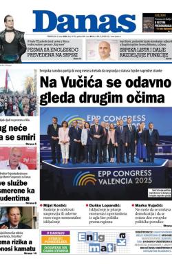 Danas - broj 10154, 2. mar 2026.