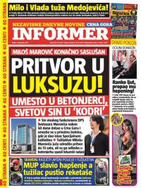 Informer CG - broj 1095, 4. dec 2015.