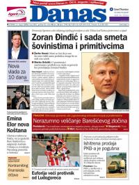 Danas - broj 6882, 2. avg 2016.