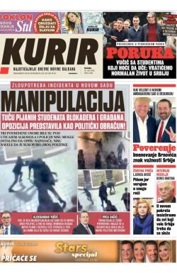 Kurir - broj 3983, 30. mar 2025.