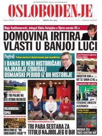 Oslobođenje - broj 24.207, 26. apr 2014.