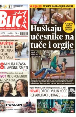 Blic - broj 6507, 26. mar 2015.