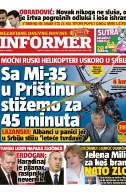 Informer - broj 1811, 6. apr 2018.