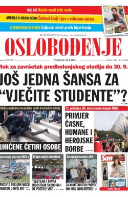 Oslobođenje - broj 24.509, 22. feb 2015.