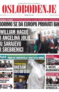 Oslobođenje - broj 24.179, 29. mar 2014.