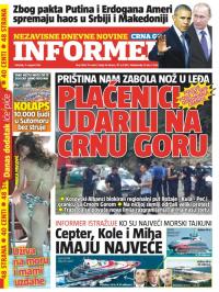 Informer CG - broj 1304, 11. avg 2016.
