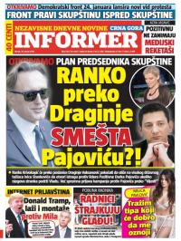 Informer CG - broj 1130, 19. jan 2016.