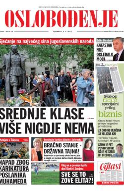 Oslobođenje - broj 24.581, 5. maj 2015.