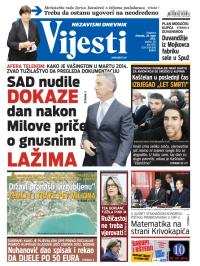 Vijesti - broj 6105, 26. mar 2015.