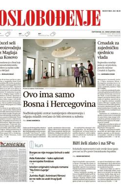 Oslobođenje - broj 24.996, 23. jun 2016.