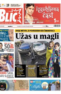 Blic - broj 6060, 23. dec 2013.
