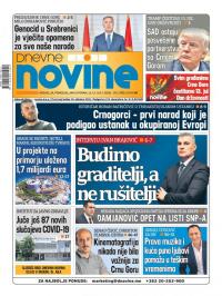Dnevne novine - broj 2731, 12. jul 2020.