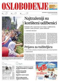 Oslobođenje - broj 25768, 23. avg 2018.
