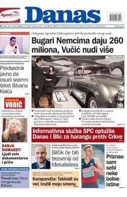 Danas - broj 8059, 23. okt 2019.