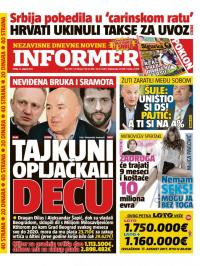 Informer - broj 1611, 11. avg 2017.