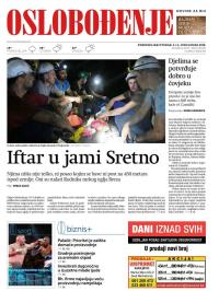 Oslobođenje - broj 26047, 3. jun 2019.