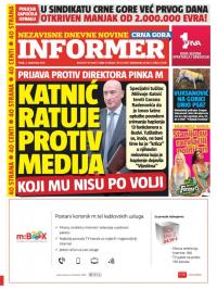 Informer CG - broj 1017, 4. sep 2015.