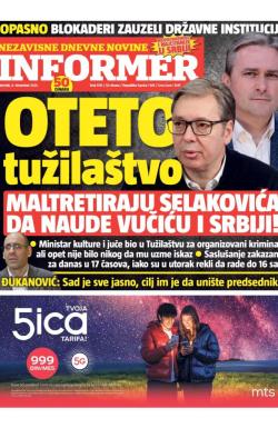 Informer - broj 4151, 4. dec 2025.