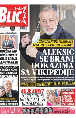 Blic - broj 8862, 29. okt 2021.