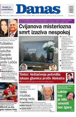 Danas - broj 8578, 25. mar 2021.