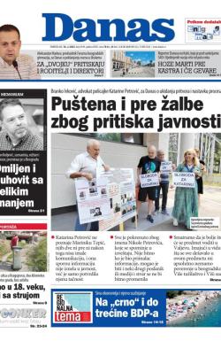 Danas - broj 9349, 10. jul 2023.