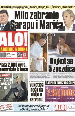 Alo - broj 4296, 11. feb 2020.