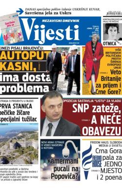 Vijesti - broj 6498, 27. apr 2016.