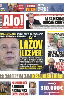 Alo - broj 6168, 22. maj 2025.