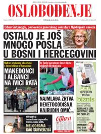 Oslobođenje - broj 24.588, 12. maj 2015.