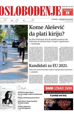 Oslobođenje - broj 26496, 1. okt 2020.