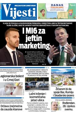 Vijesti - broj 9819, 1. sep 2025.