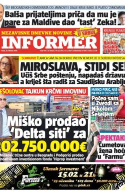 Informer - broj 1149, 10. feb 2016.
