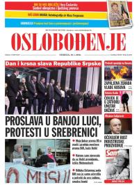 Oslobođenje - broj 24.831, 10. jan 2016.