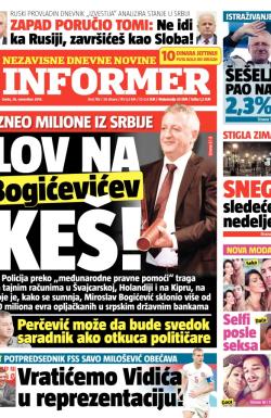 Informer - broj 783, 26. nov 2014.