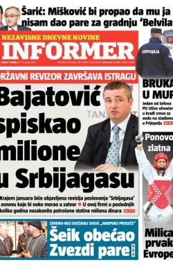 Informer - broj 210, 13. jan 2013.