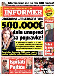 Informer - broj 91, 23. avg 2012.