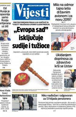 Vijesti - broj 8521, 28. dec 2021.
