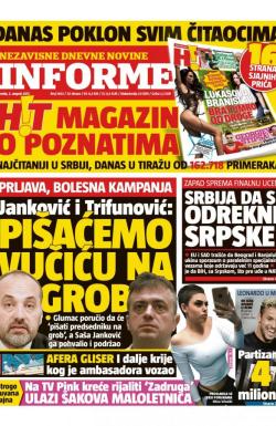 Informer - broj 1603, 2. avg 2017.