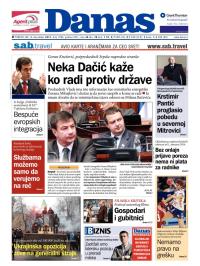 Danas - broj 5908, 2. dec 2013.