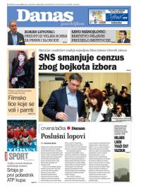 Danas - broj 8141, 13. jan 2020.