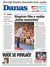 Danas - broj 7665, 24. sep 2018.