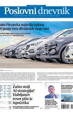 Poslovni Dnevnik - broj 5303, 20. mar 2025.