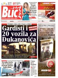 Blic - broj 6047, 10. dec 2013.