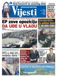 Vijesti - broj 6451, 11. mar 2016.