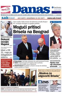 Danas - broj 6027, 31. mar 2014.