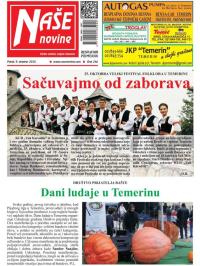 Naše novine, Temerin - broj 246, 9. okt 2015.