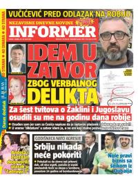 Informer - broj 3327, 25. mar 2023.