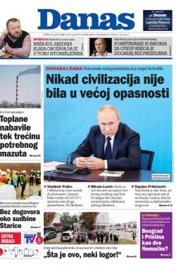 Danas - broj 9107, 22. sep 2022.
